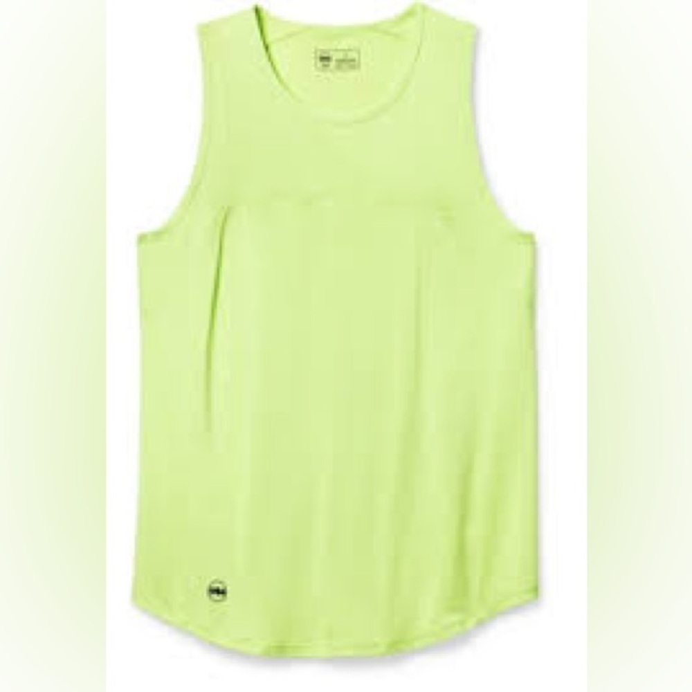 Janji Women's Muscle Tank in Neon Lime